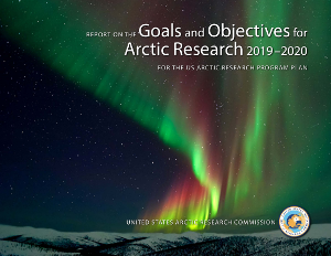 USARC Goals and Objectives for Arctic Research 2019-2020 cover